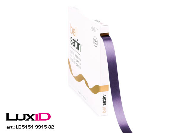 Bel satin 32 oud purper 15mm x 100m